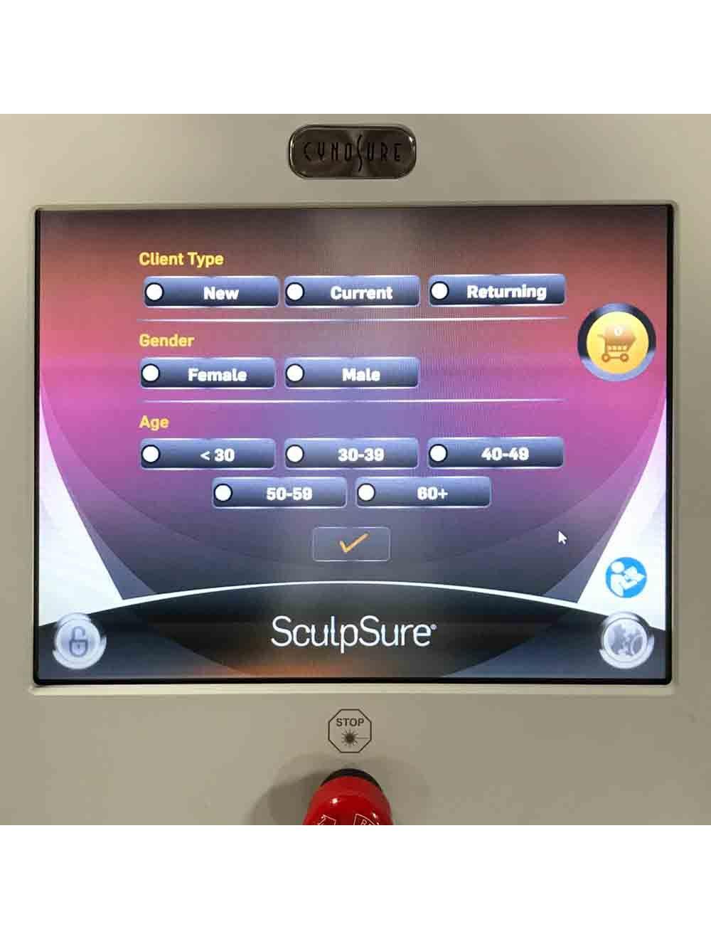 2016 Cynosure SculpSure Non-invasive Diode Laser Lipolysis - 100-7026-010 Cynosure