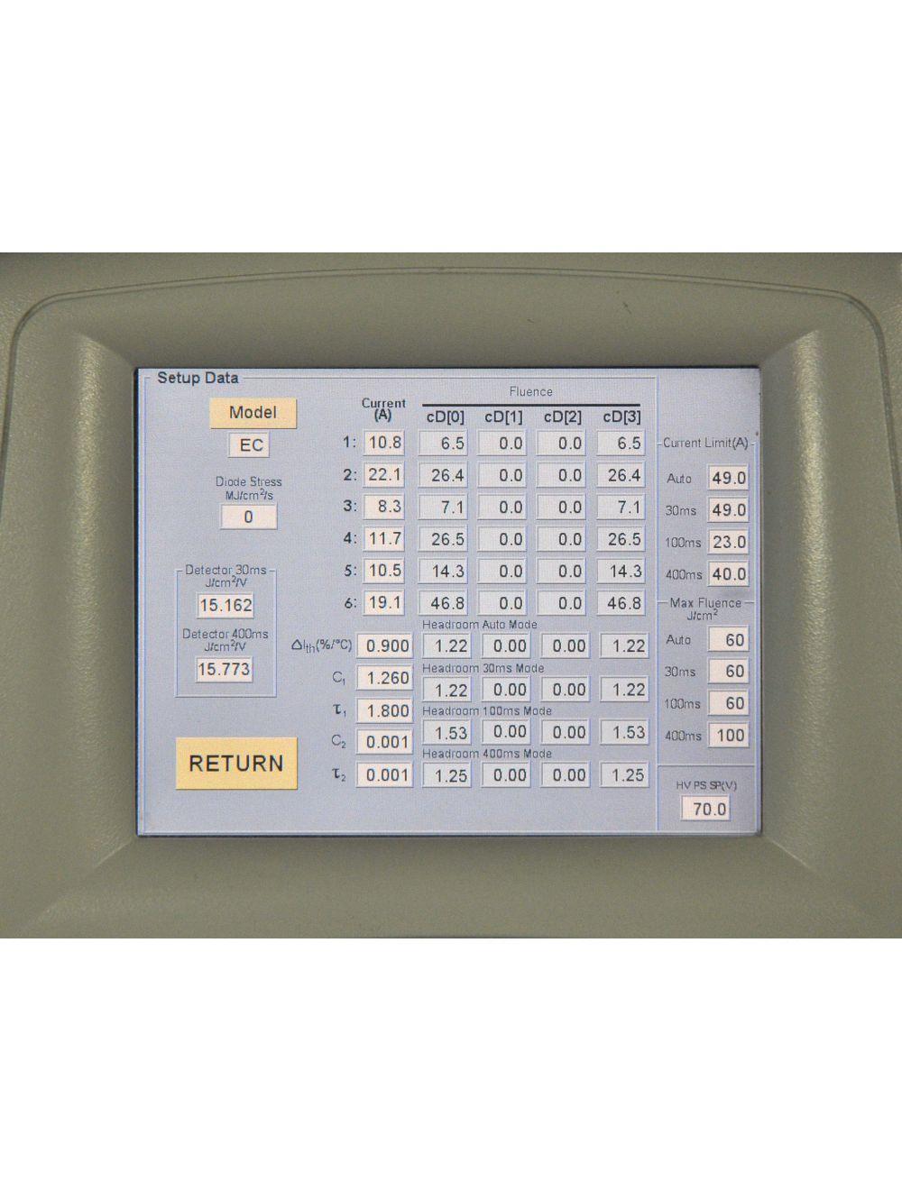 2011 Lumenis LightSheer EC Diode Laser w/Handpiece Hair Reduction Light Sheer Lumenis