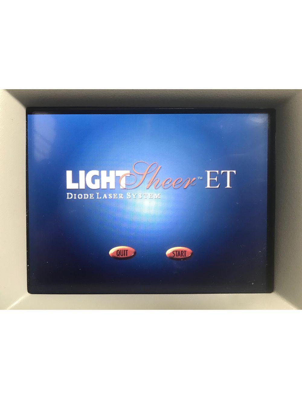 Lumenis LightSheer ET Diode Laser System ET Handpiece Hair Reduction Light Sheer Lumenis