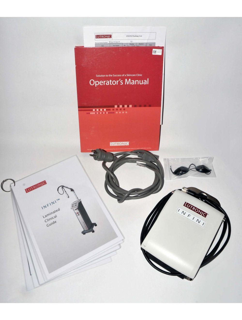 2014 INFINI by Lutronic High Intensity Focused Microneedling Radio Frequency Lutronic