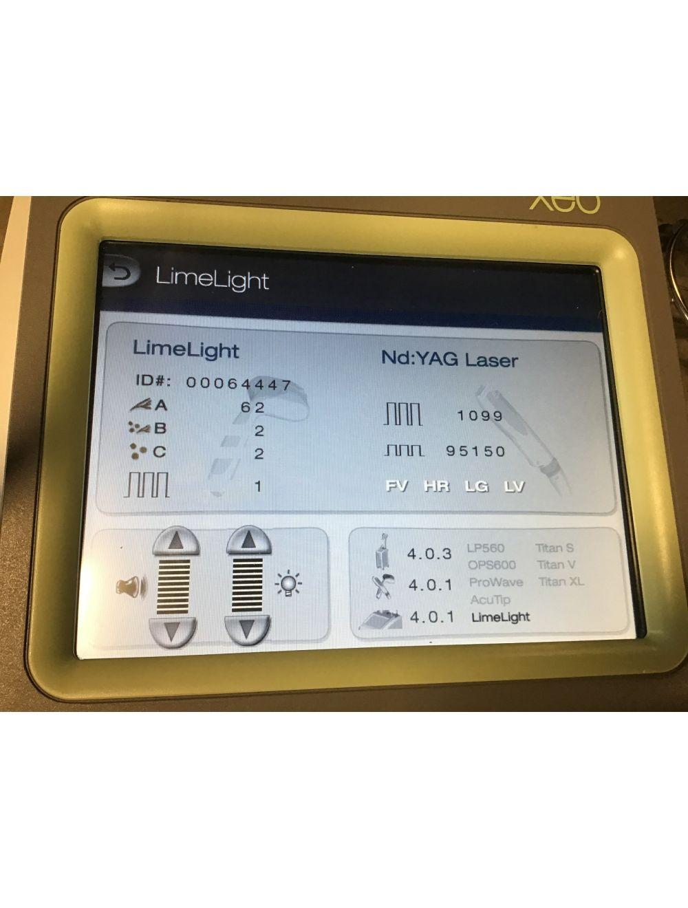 2019 Cutera Xeo LimeLight IPL Skin Rejuvenation Pigment Handpiece LOW 66 SHOTS Cutera