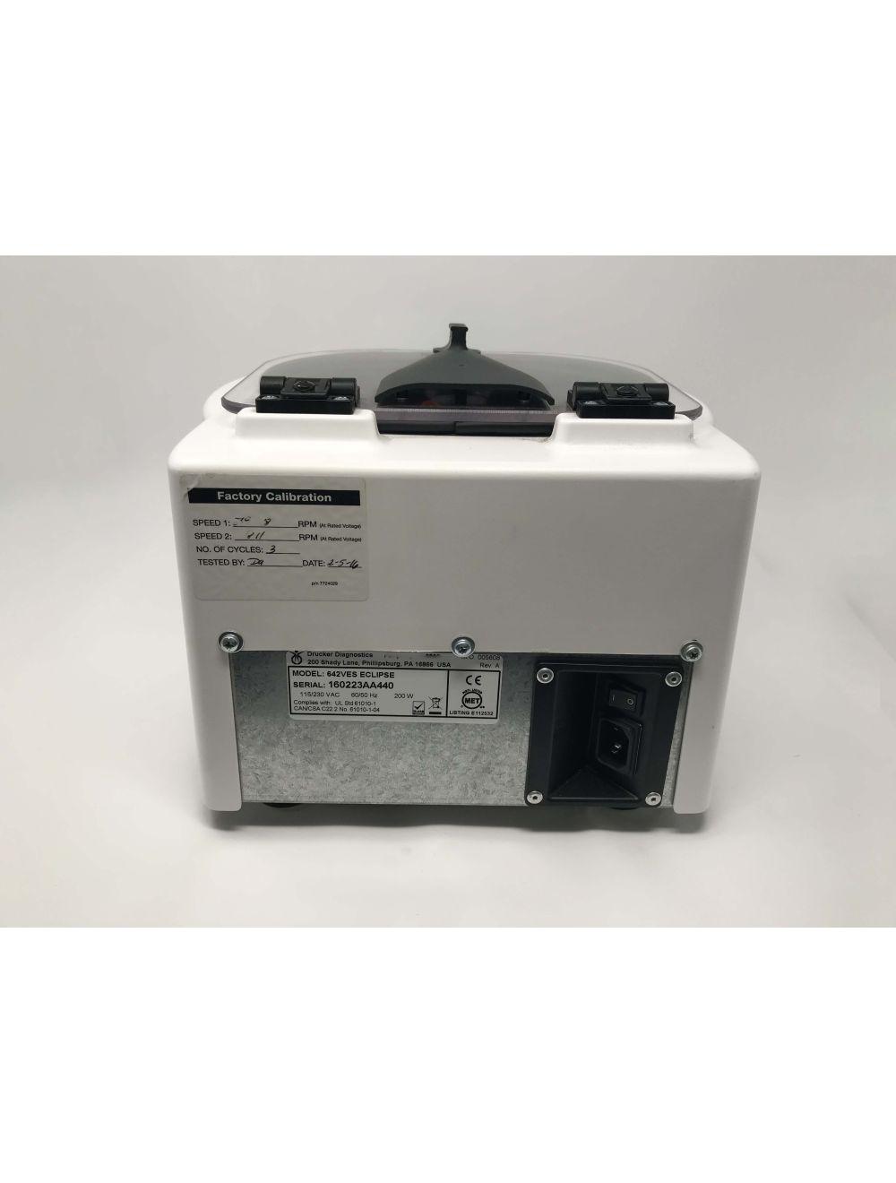 Eclipse Aesthetics PRP Therapy Platelet Rich 6 Place Centrifuge 3900RPM 642VES Sol International Medical