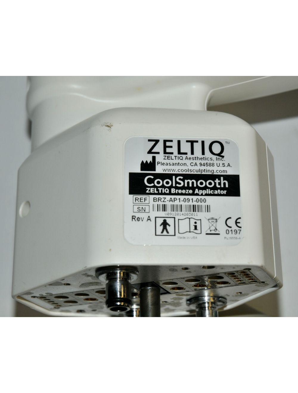 Zeltiq CoolSculpting CoolSmooth Breeze Vacuum Applicator BRZ-AP1-091-000 HP 2014 Zeltiq