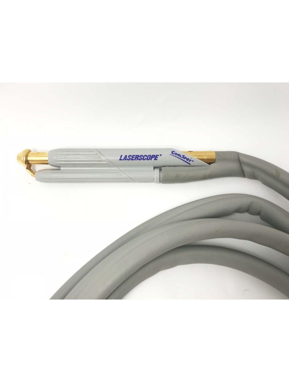 Iridex LaserScope Gemini Versastat i 10mm Laser Fiber Handpiece YAG/KTP CoolSpot Sol International Medical