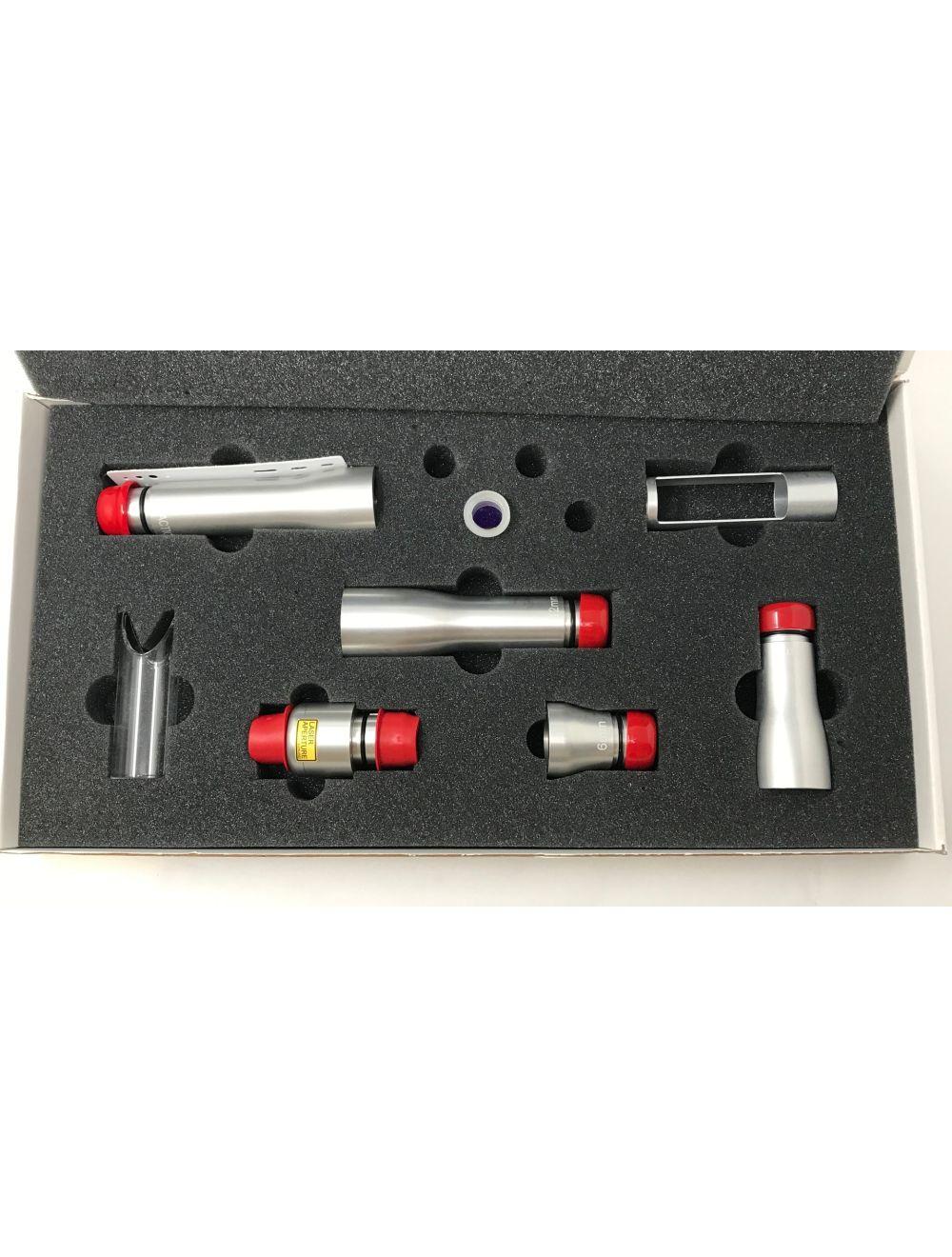 Used 2018 Focus PiQo4 532/1064 6-9-12 Homogenized/Fractional Laser Handpiece Set Lumenis