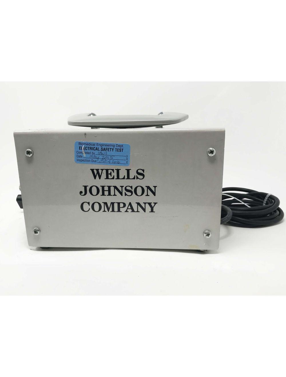 Wells Johnson Peristaltic Anesthesia Infusion Infiltration Pump Single Head Sol International Medical