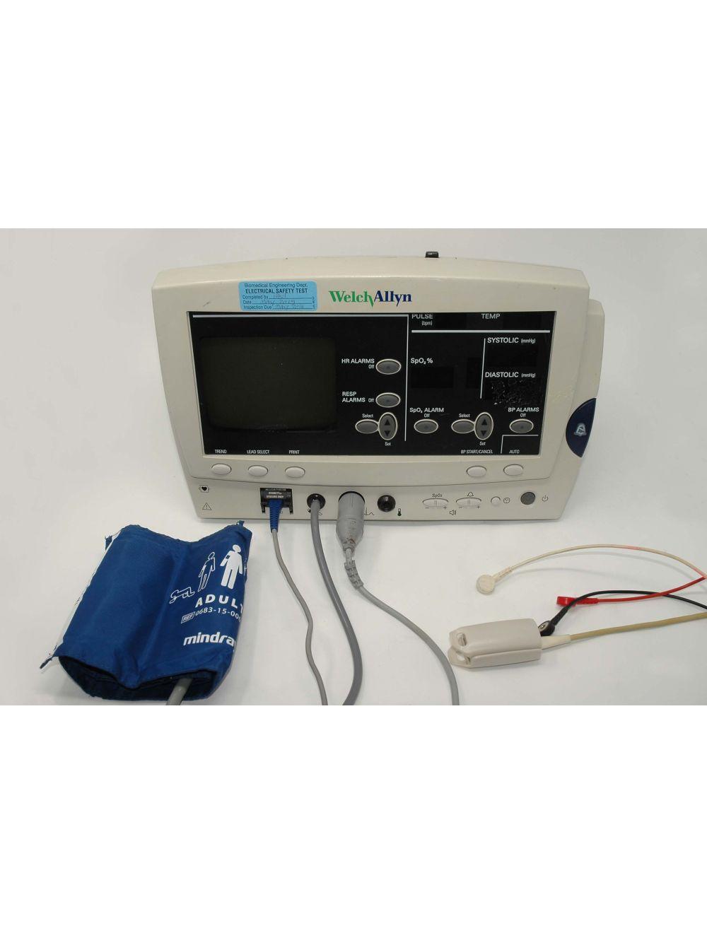 WELCH ALLYN Patient Vital Sign Monitor Series 6200 w/Blood Pressure Cuff Sol International Medical