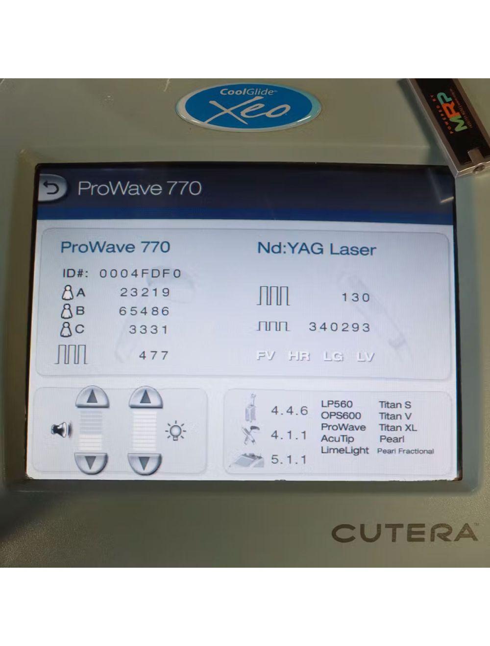 Cutera Xeo Prowave770 Handpiece IPL Handpiece Pro Wave 770 Hair Removal Cutera