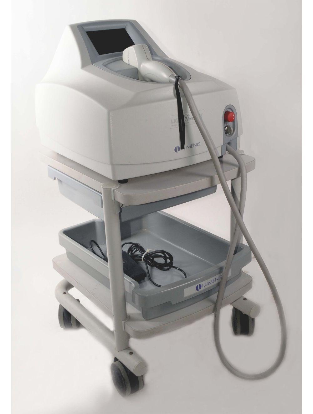 2004 Lumenis LightSheer ET Hair Reduction Diode Laser System Light Sheer w Cart Lumenis