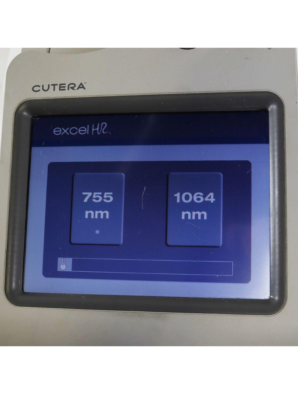 2017 Cutera ExcelHR Alexandrite Nd YAG 755nm 1064nm Excel HR Laser Cutera