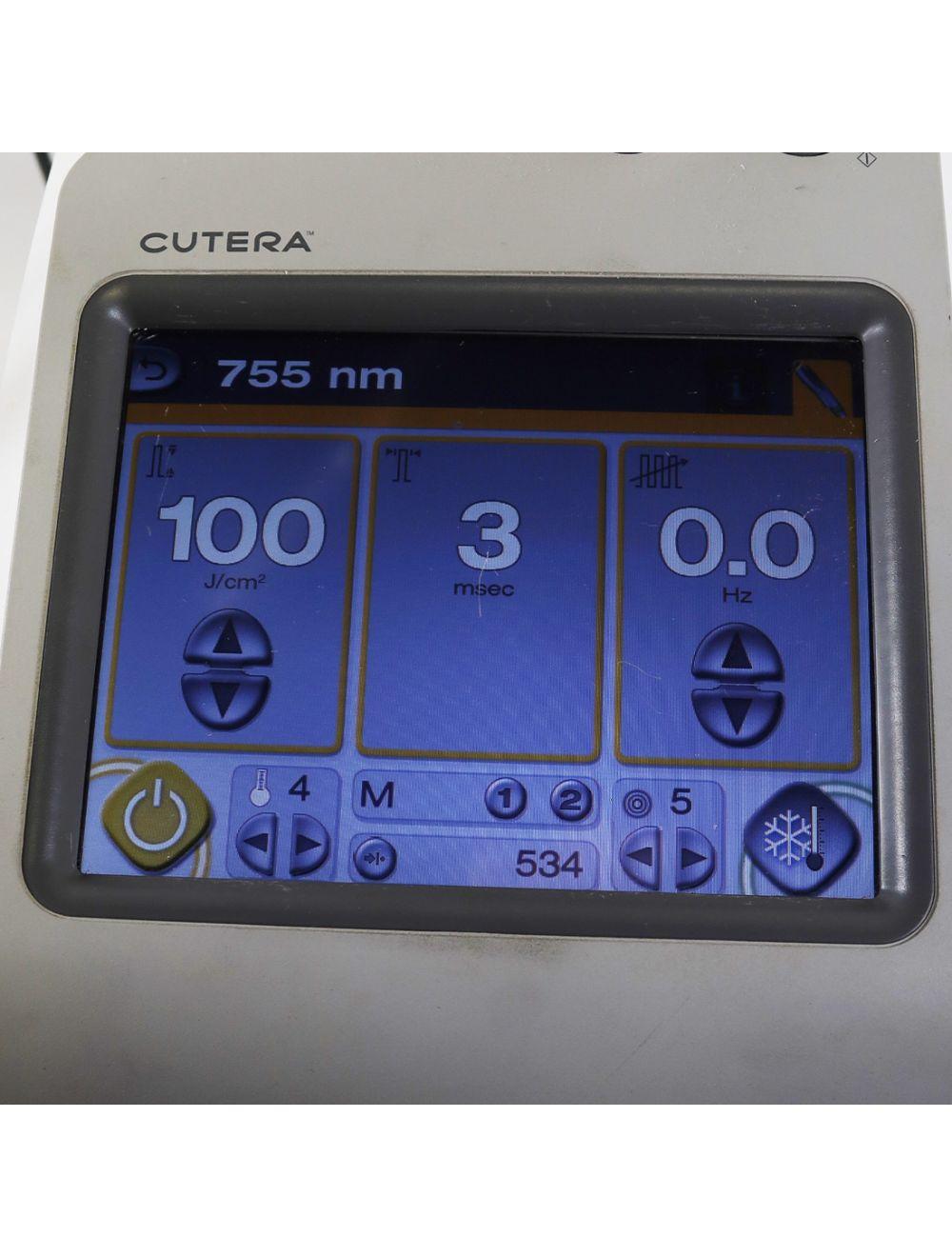 2017 Cutera ExcelHR Alexandrite Nd YAG 755nm 1064nm Excel HR Laser Cutera