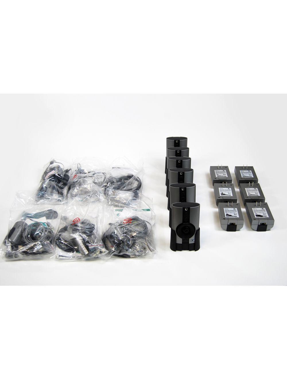 Logitech WiLife Indoor Adjustable Security 6 Camera System 110i &amp; Laptop Sol International Medical