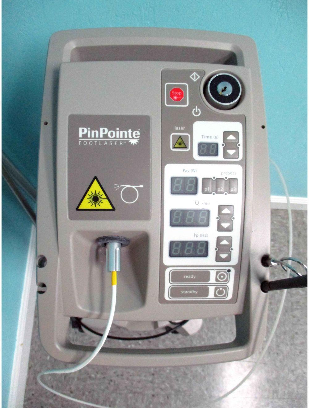 2012 NuvoLase PinPointe Laser FOOTLASER Clear Nails - Onychomycosis Nail Fungus Sol International Medical