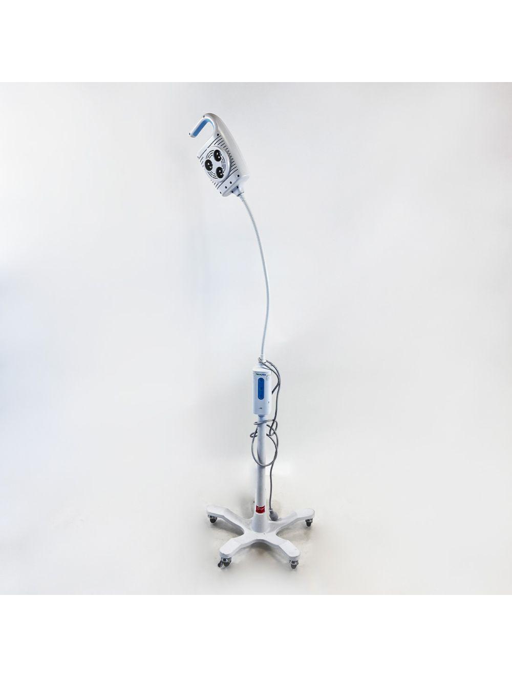 Welch Allyn GS600 Minor Procedure 3 LED Lights Green Series White Mobile Stand Sol International Medical