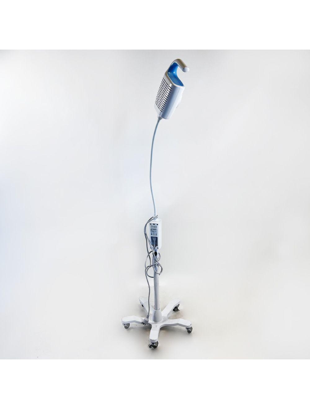 Welch Allyn GS600 Minor Procedure 3 LED Lights Green Series White Mobile Stand Sol International Medical