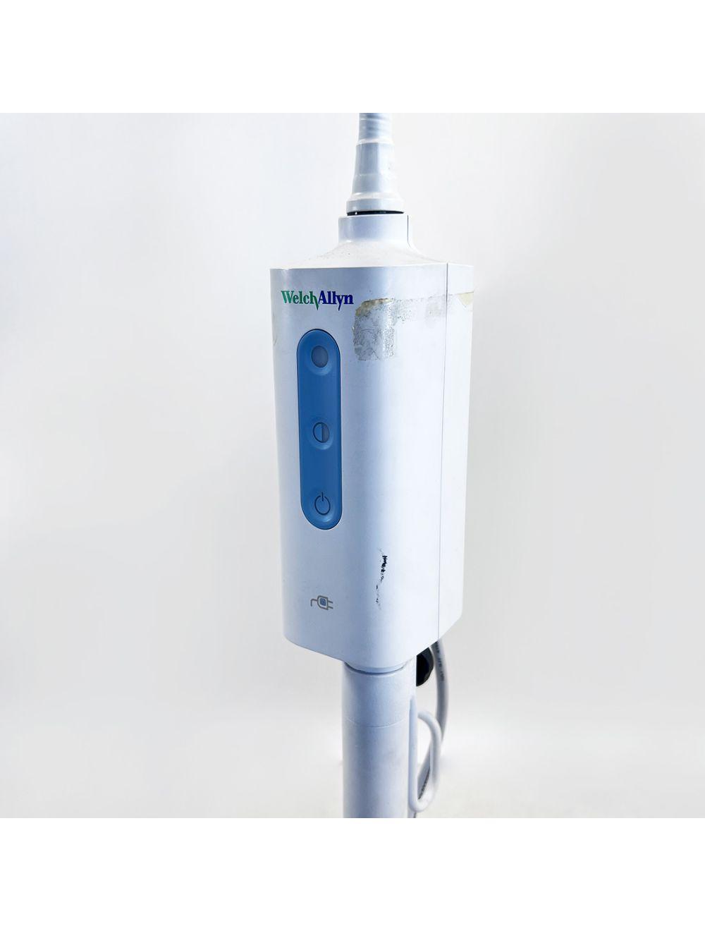 Welch Allyn GS600 Minor Procedure 3 LED Lights Green Series White Mobile Stand Sol International Medical