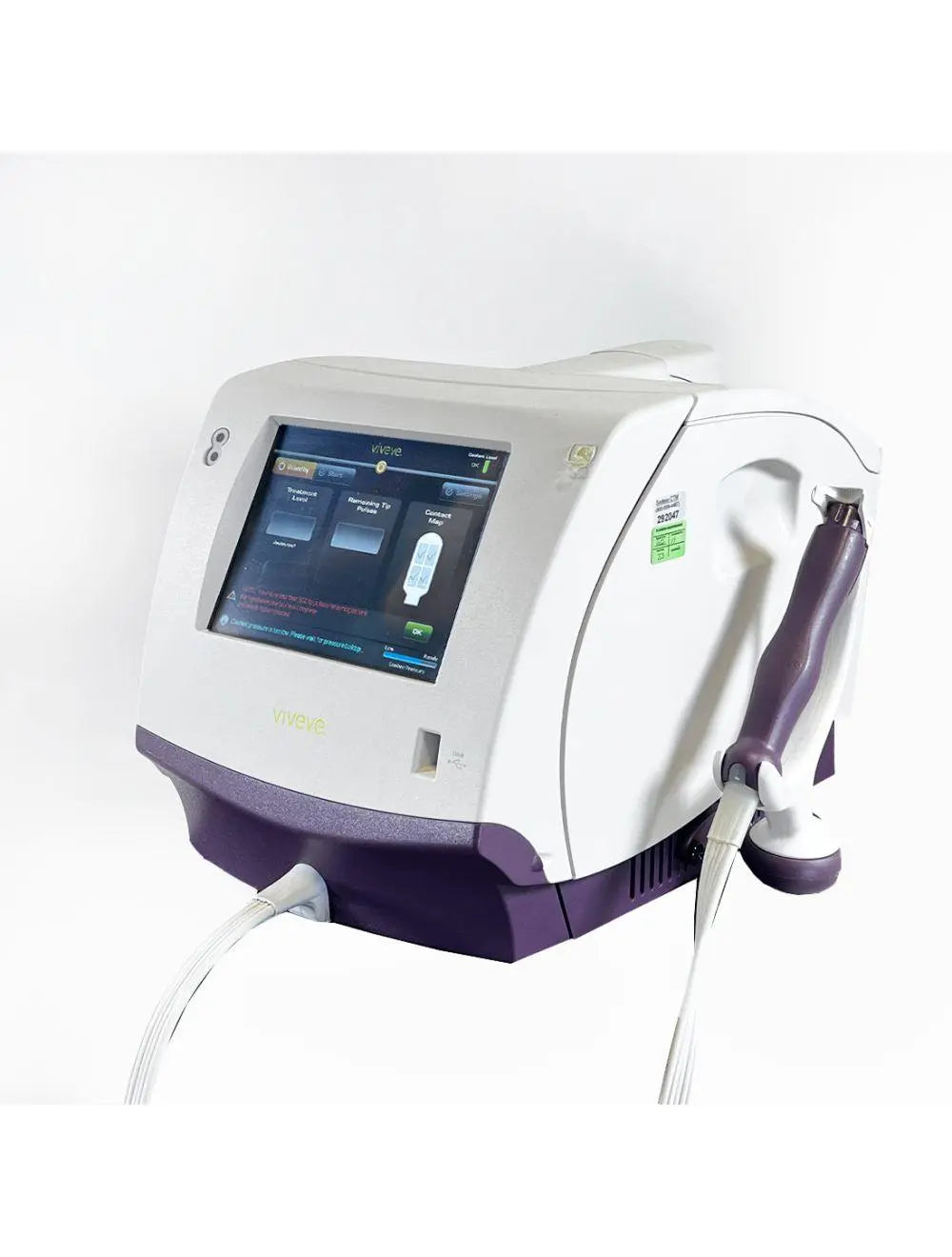 2017 Viveve Console S Feminine Vaginal Rejuvenation RF System VIVGE01S Sol International Medical