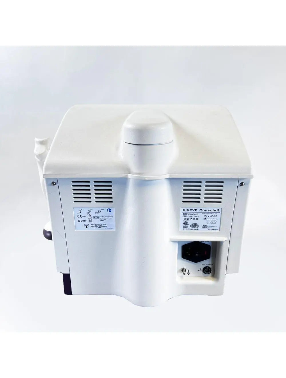 2017 Viveve Console S Feminine Vaginal Rejuvenation RF System VIVGE01S Sol International Medical