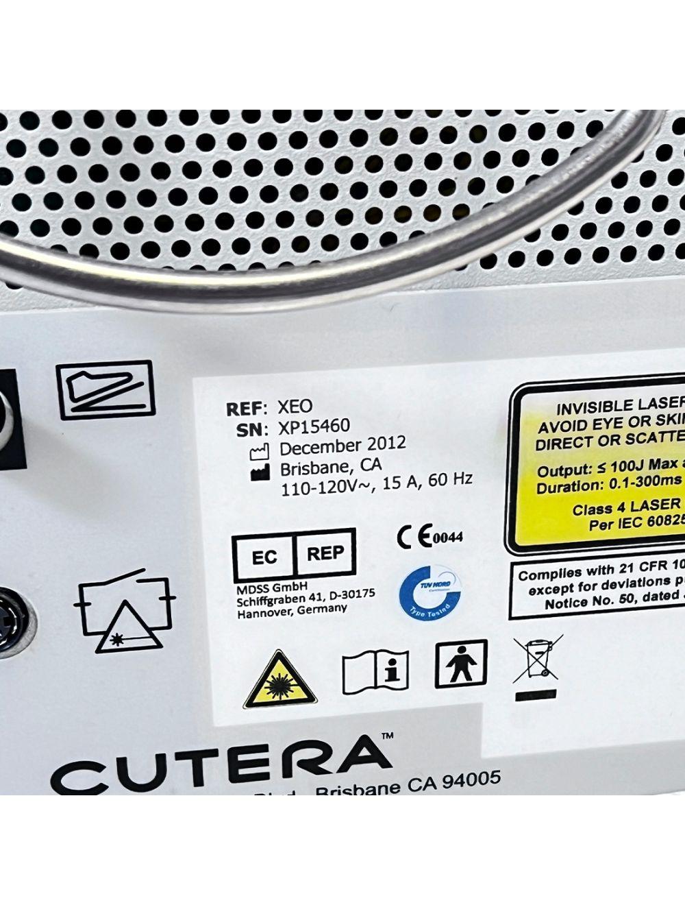 2012 Cutera Xeo Nd:Yag 1064 Laser System Nd Yag Handpiece Skin Acne Scars Cutera