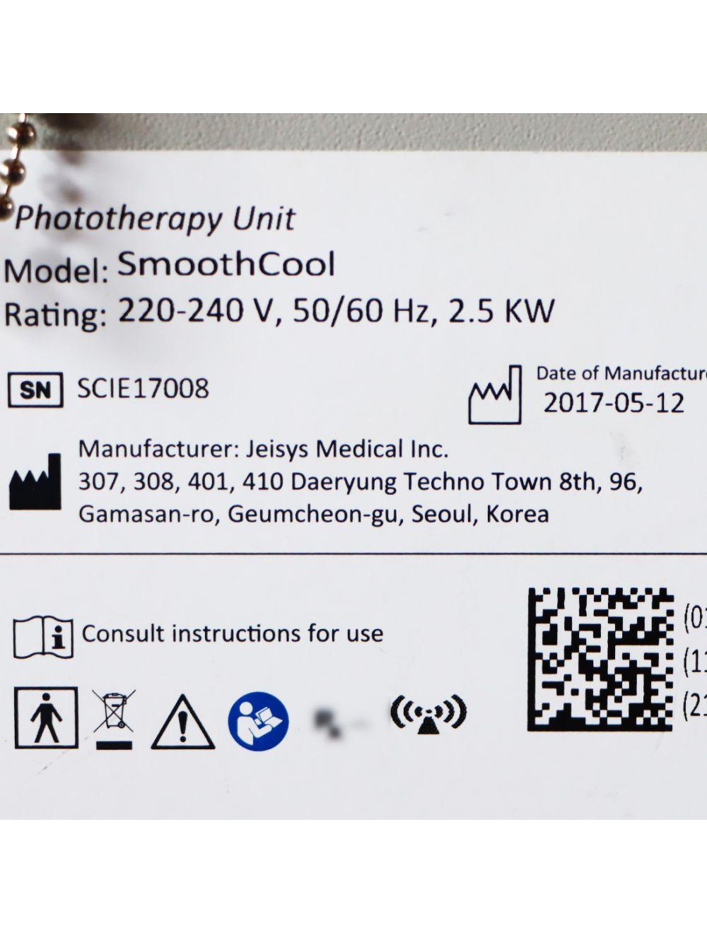 2017 Jeisys Medical SmoothCool Phototherapy IPL Laser Smooth Cool Hair Removal Sol International Medical
