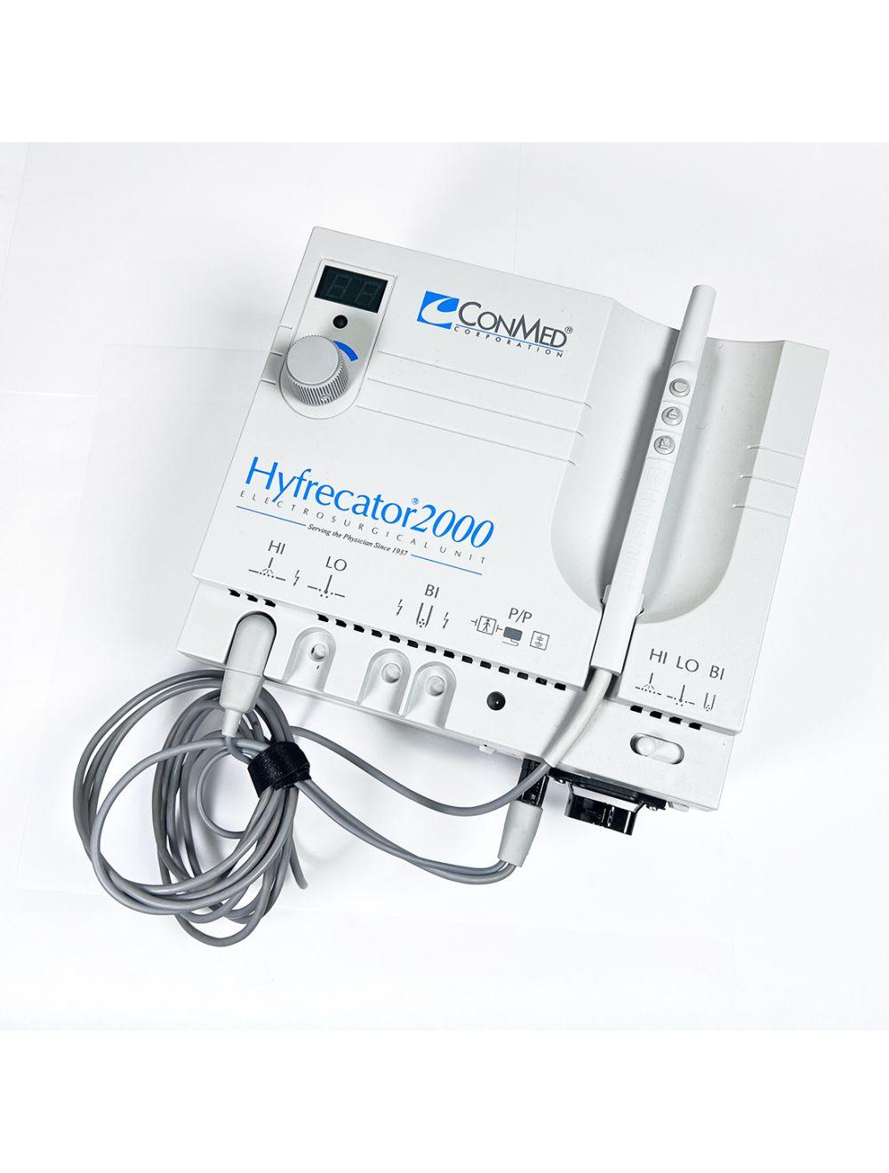 ConMed Hyfrecator 2000 Electrosurgical Unit ESU 7-900-115 Wand Pencil Sol International Medical