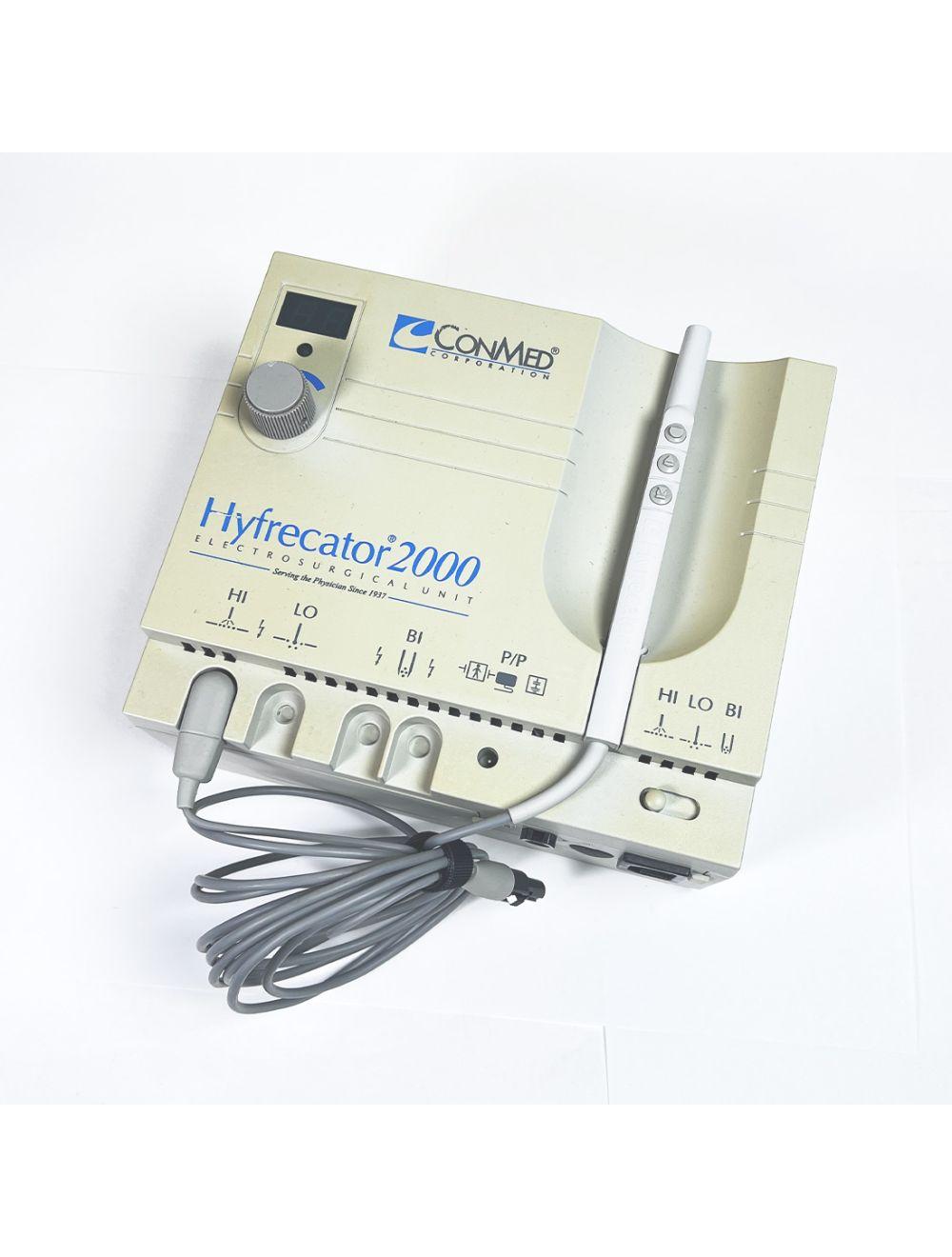 ConMed Corp Hyfrecator 2000 Electrosurgical Unit ESU 7-900-115 Wand Pencil Sol International Medical