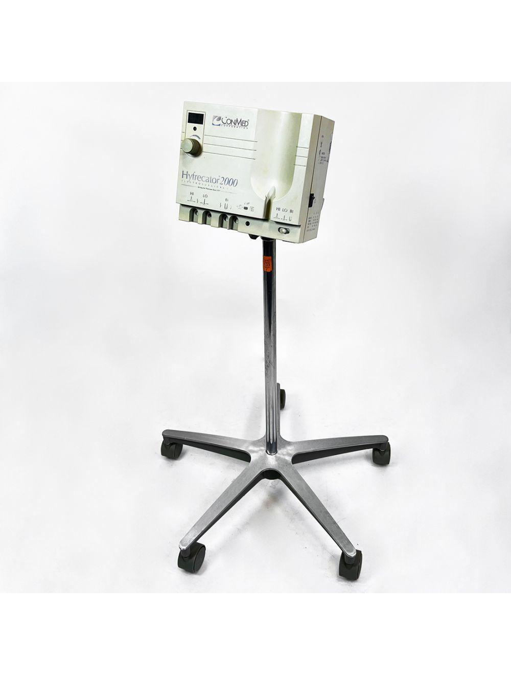 ConMed Hyfrecator 2000 Electrosurgical Unit with Rolling Stand 110V ESU Sol International Medical