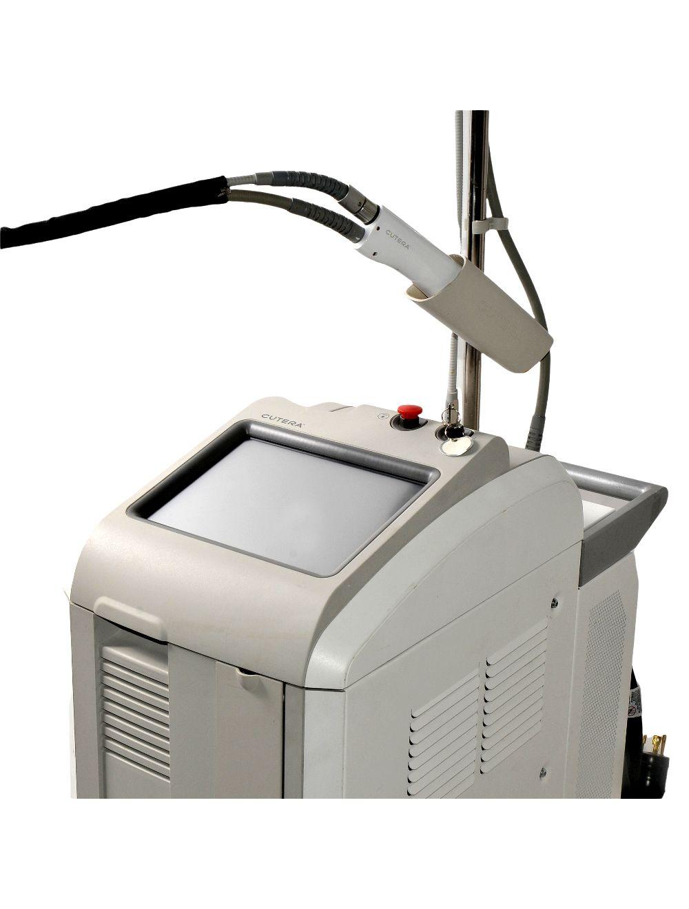 Cutera ExcelHR Laser Alexandrite Nd YAG 755 1064 Hair Removal Lesions Excel HR Cutera