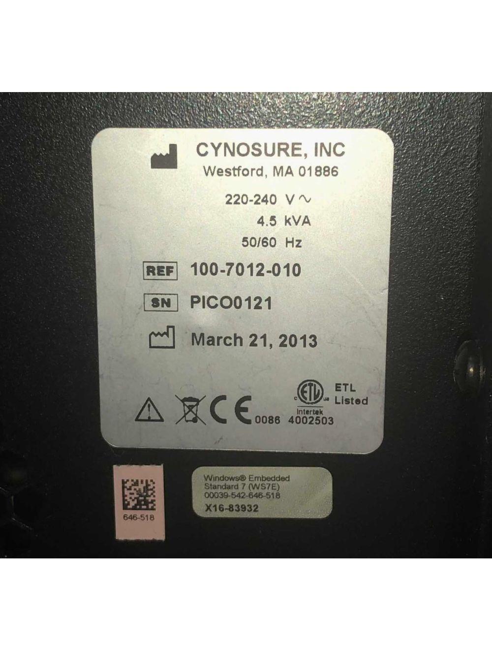 2013 Cynosure PicoSure Laser 532 755 1064nm Tattoo Removal Scars Acne Wrinkles Cynosure