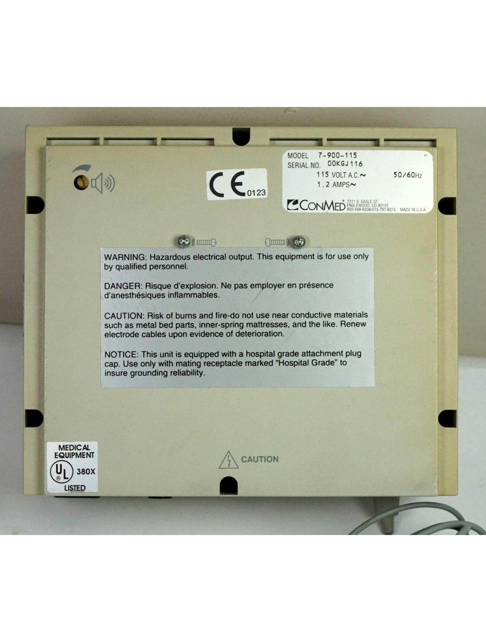 ConMed Hyfrecator 2000 Electrosurgical Unit 7-900-115 High Frequency ESU Sol International Medical