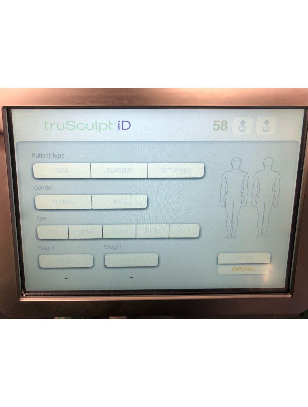 2018 Cutera truSculpt iD Radiofrequency Body Sculpting Contour RF True Sculpt Cutera