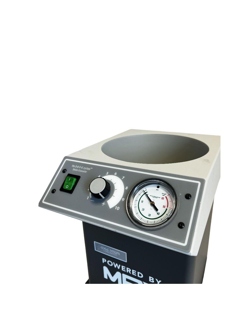 EDGE Systems S.A.F.E Portable Rolling Electrosurgical Unit Smoke Aspirator Unit Sol International Medical