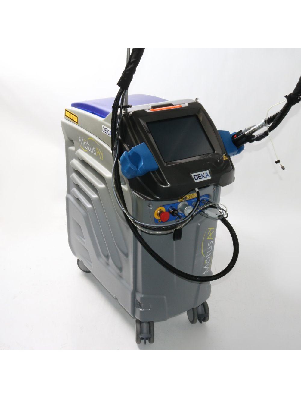 Cartessa DEKA Motus Dual Nd YAG Alex Laser 755 1064 Hair Removal Vascular 2018 Sol International Medical