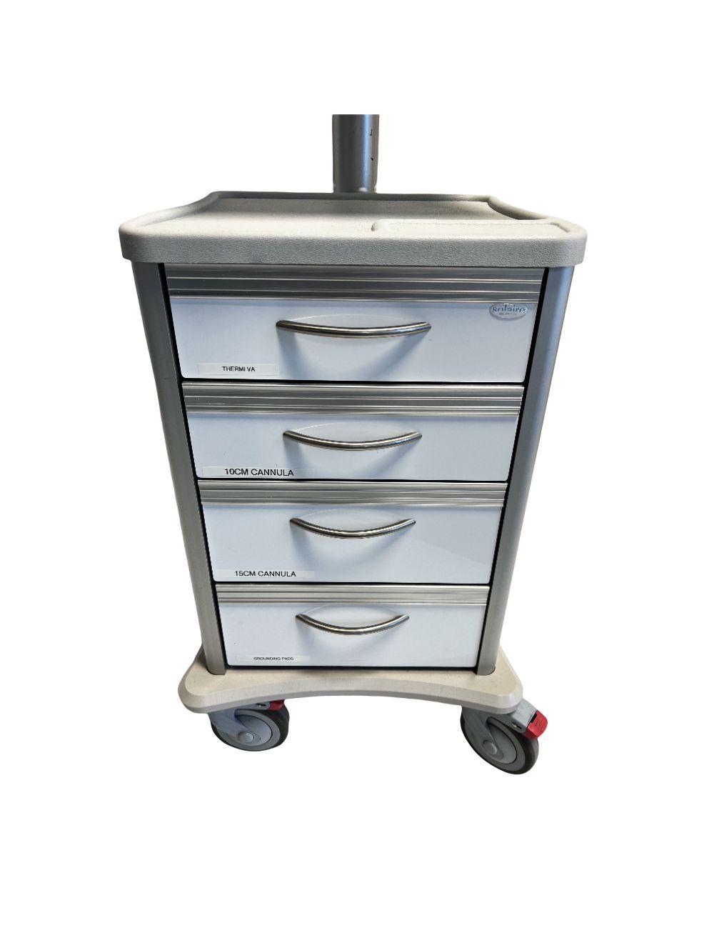 Thermi Aesthetics ThermiRF RF THERMIva THERMIsmooth THERMItight VA Rolling Unit Sol International Medical