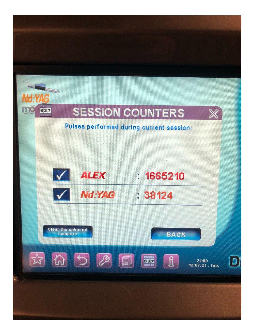 Cartessa DEKA Motus Dual Nd YAG Alex Laser 755 1064 Hair Removal Vascular 2018 Sol International Medical