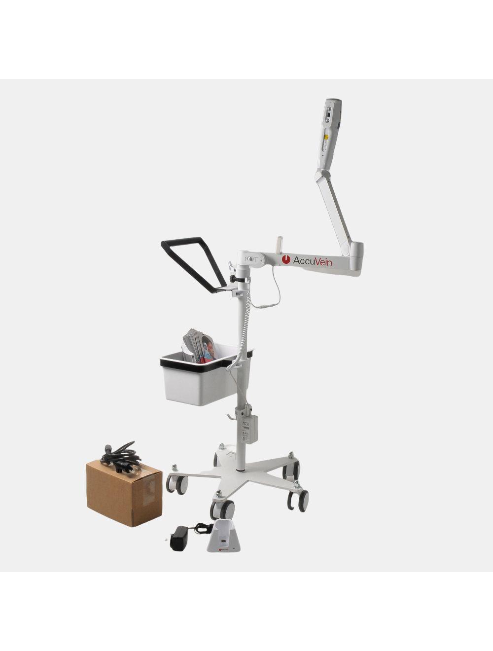 AccuVein Vein Finder AV400 Illuminator HF470-02 w/Rolling Stand Accu Vein System Sol International Medical
