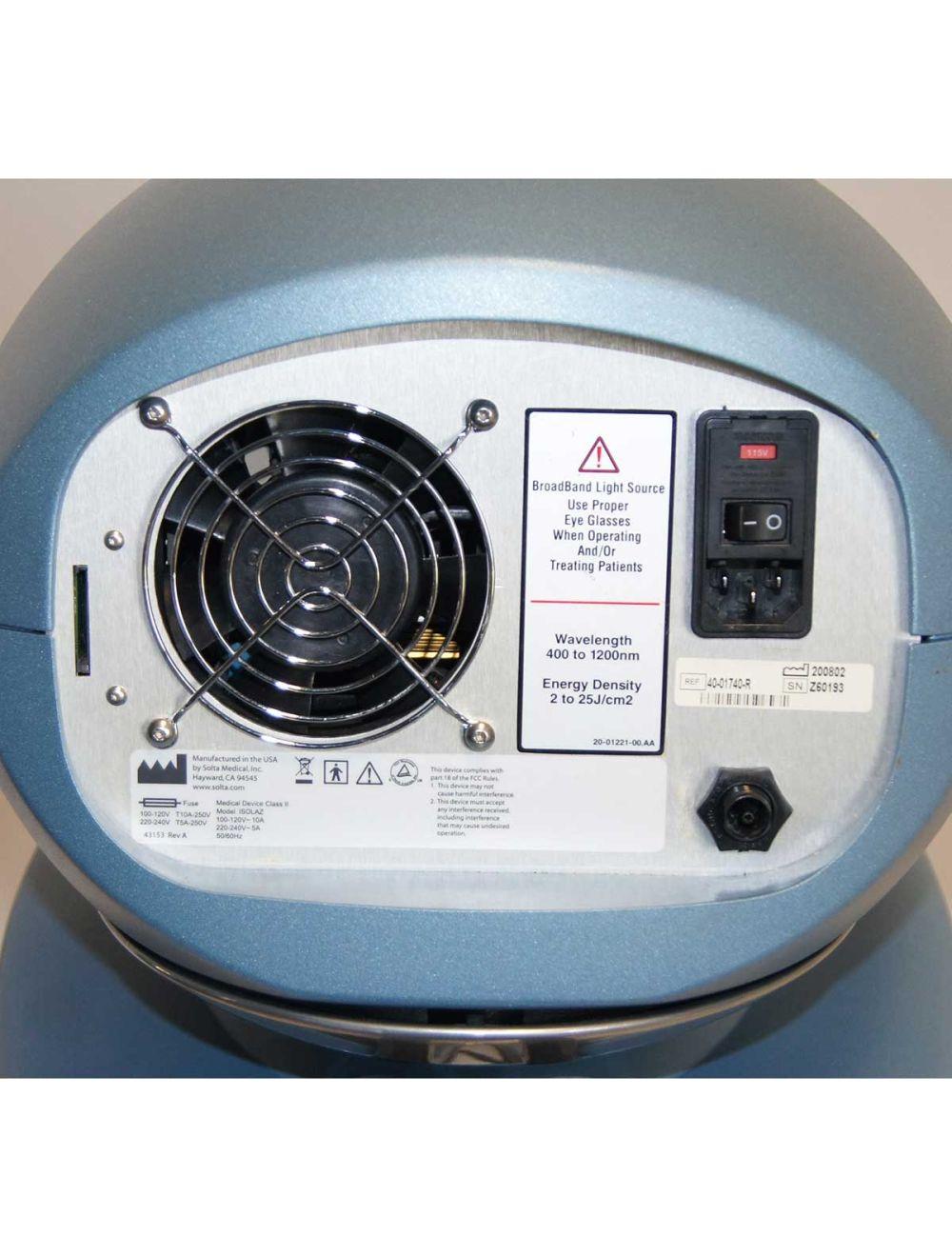 2008 Isolaz Pro IPL Laser System Cystic Acne Treatment Photopneumatics Aesthera Sol International Medical