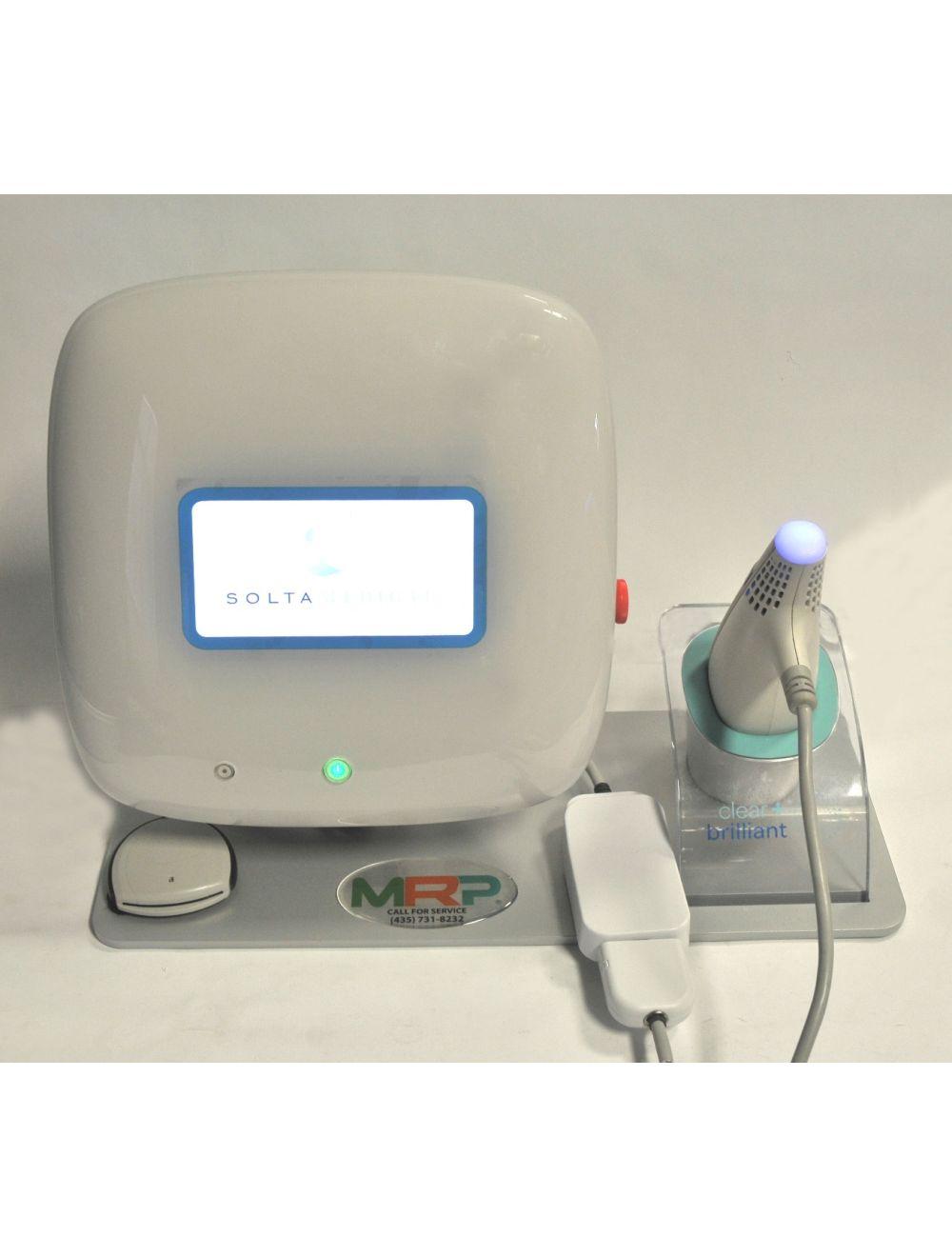 Solta CLEAR &amp; BRILLIANT 1440nm Diode Fractional Laser Console w/2 HandPieces Solta Medical