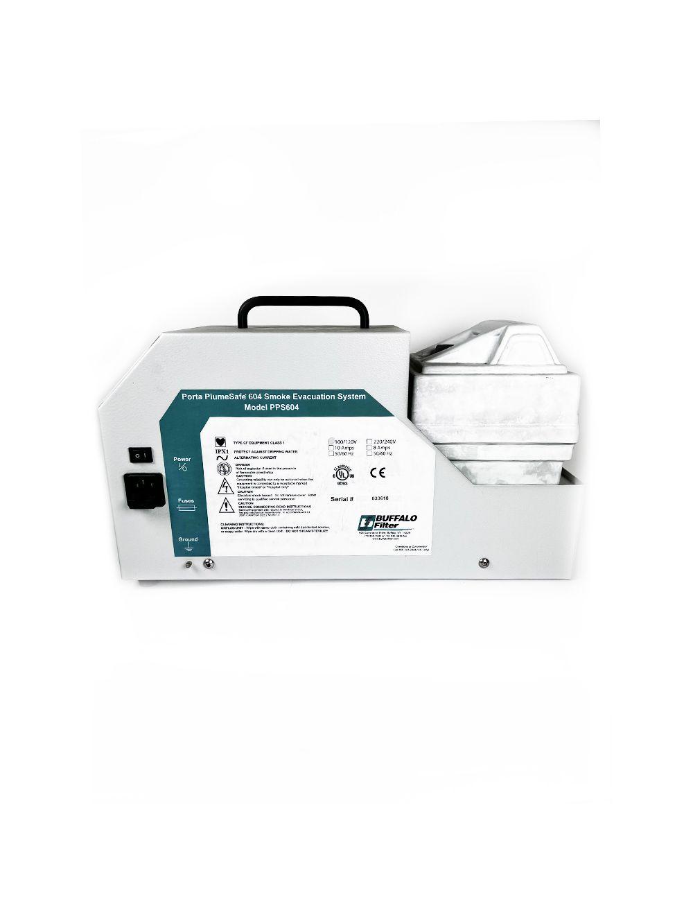 Buffalo Porta PlumeSafe PPS604 Surgical Smoke Evacuation System Suction Hose Sol International Medical