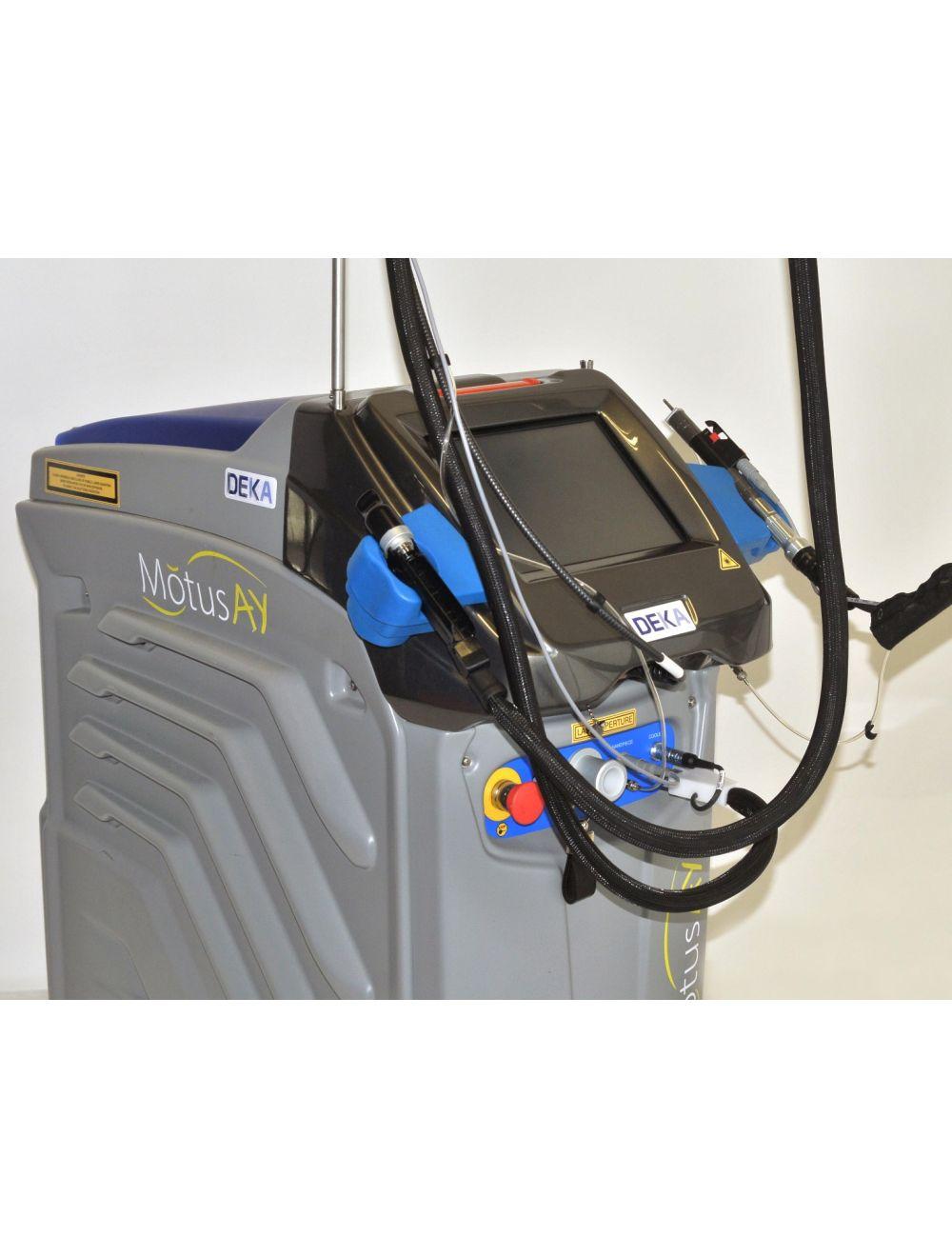 2021 DEKA MotusAY Dual Nd YAG Alex Laser 755 1064 Hair Removal Vascular Motus AY Sol International Medical