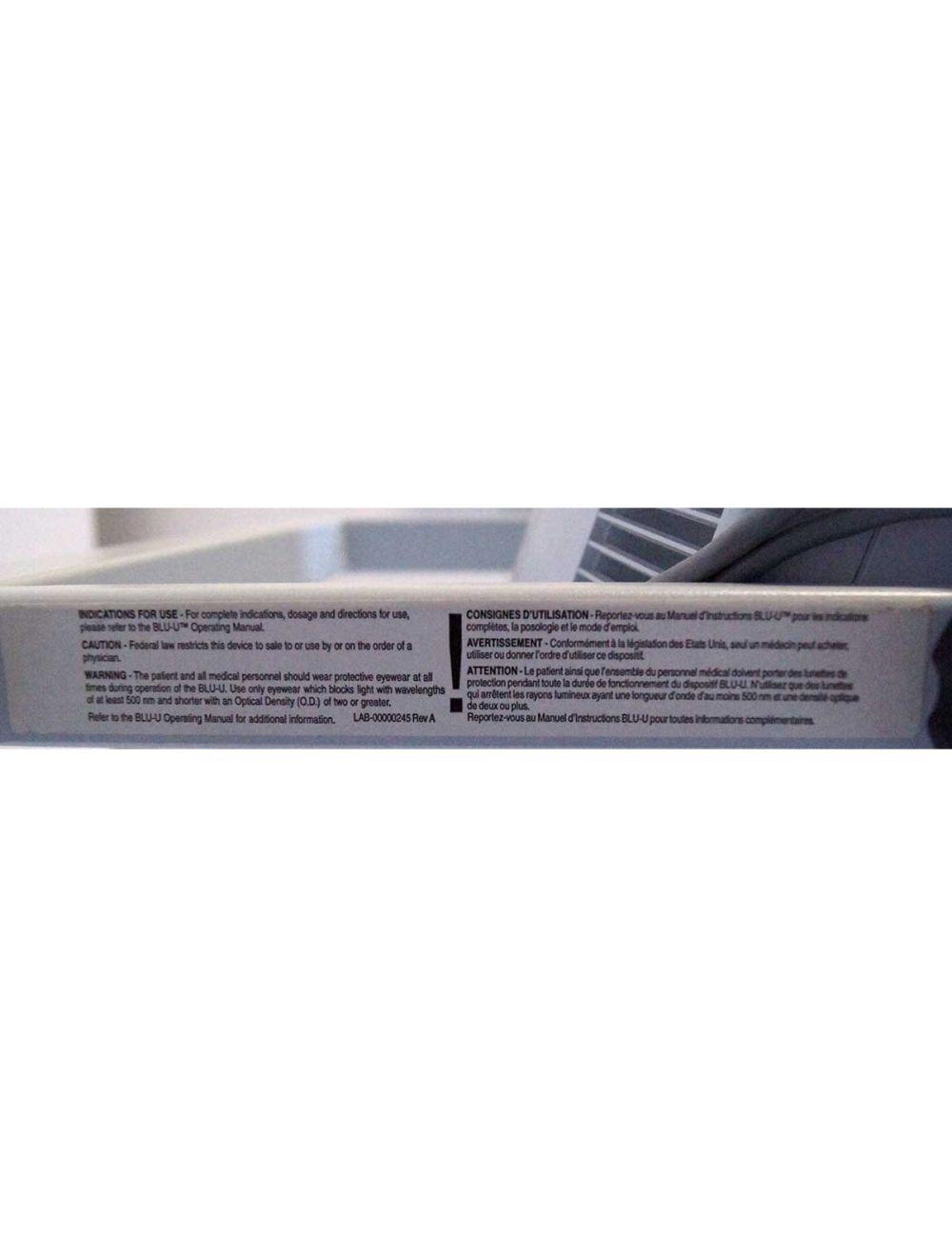 DUSA Blu-U Blue Light Photodynamic Therapy Acne Treatment Control 4170-1 60Hz Sol International Medical