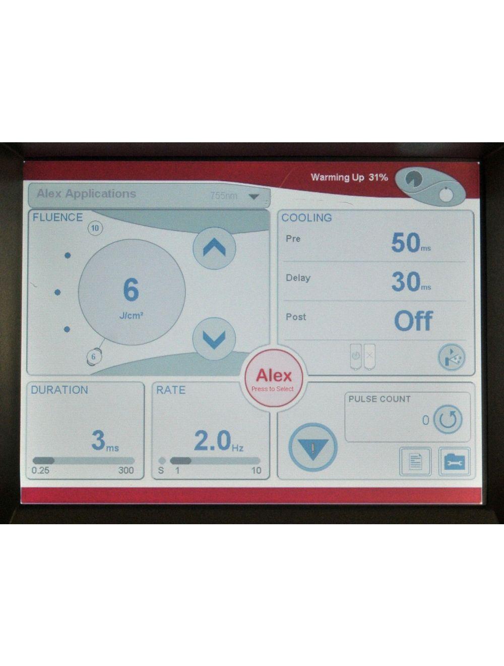 2008 Candela GentleMax Laser GMax YAG Alex 755 1064 6-18mm HR Hair Removal Vein Candela