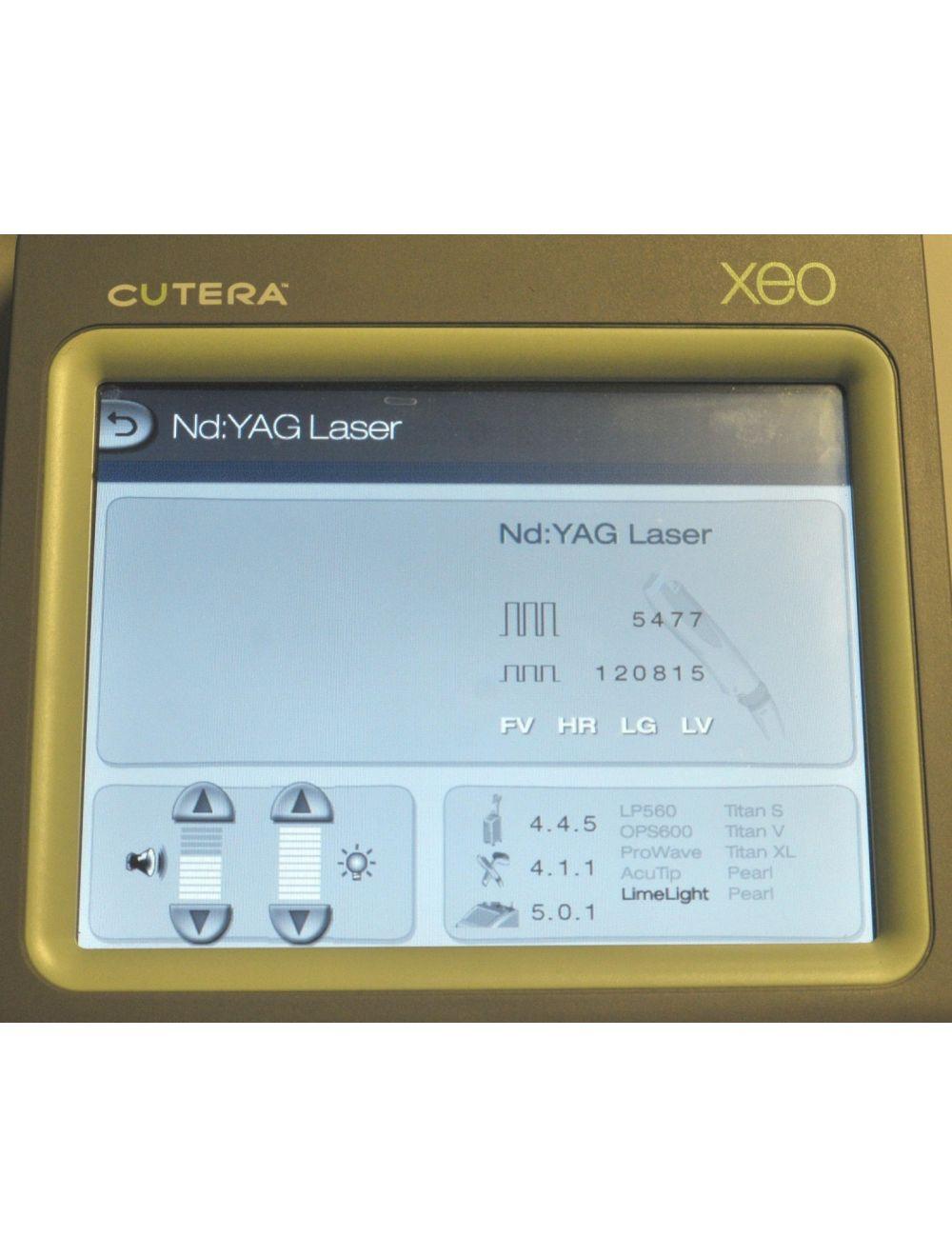 2016 Cutera Xeo Skin Rejuvenation Acne Scars Hair Removal Nd YAG 1064 nm Laser Cutera