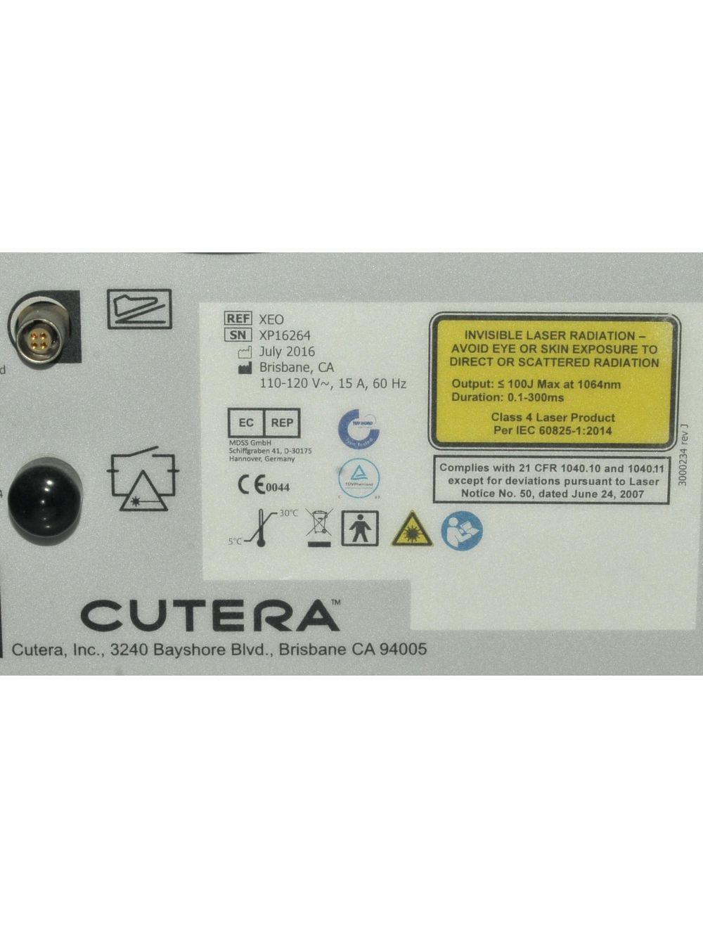 2016 Cutera Xeo Skin Rejuvenation Acne Scars Hair Removal Nd YAG 1064 nm Laser Cutera