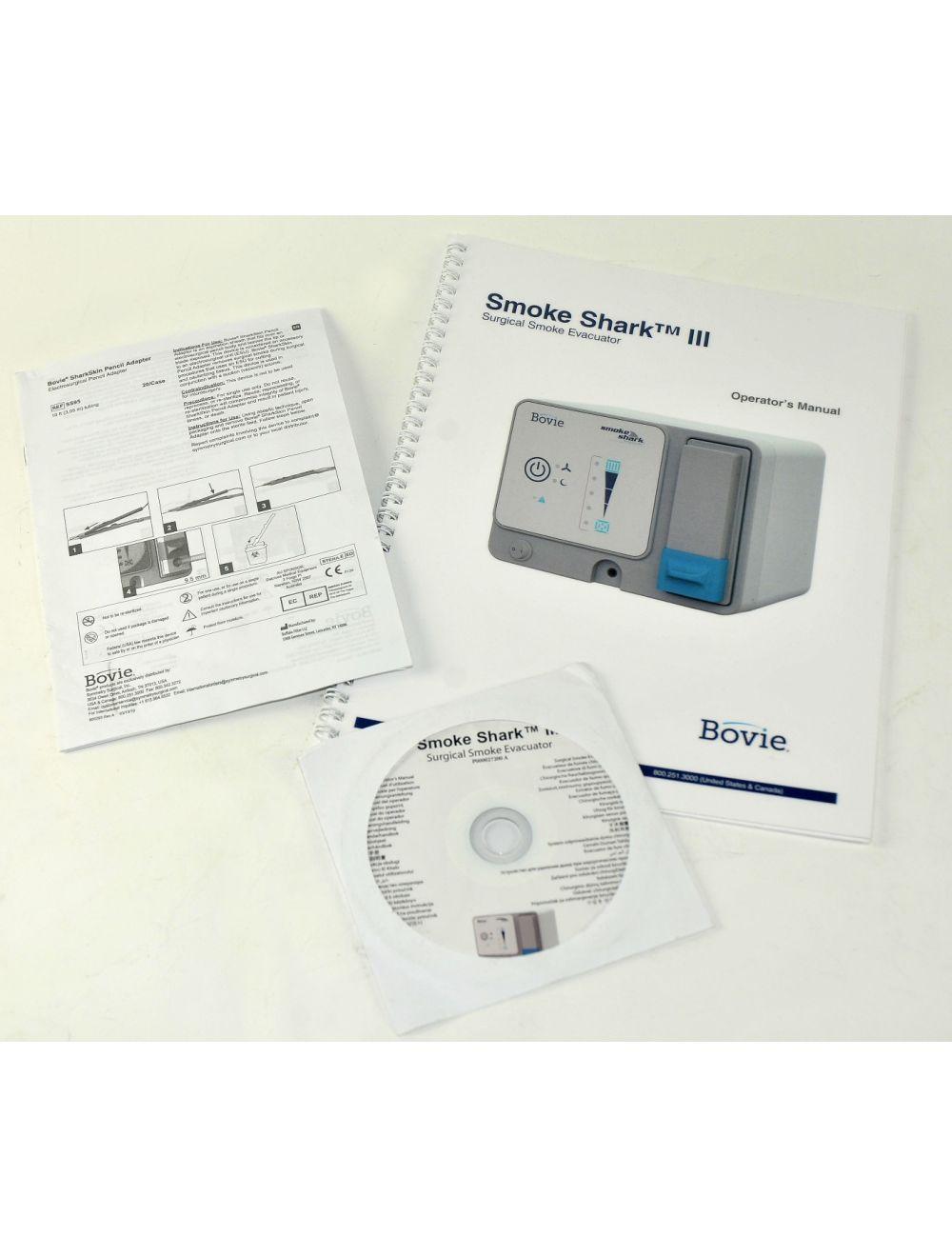 Bovie Smoke Shark III SE03-120 Surgical Smoke Evacuator w/Pencil Adapter 2020 Sol International Medical