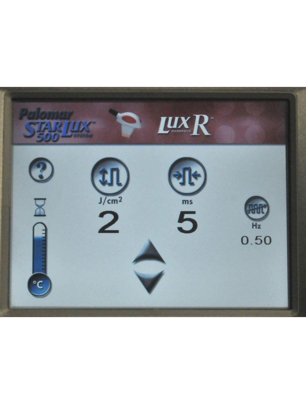 2010 Palomar StarLux 500 IPL Hair Removal Pigmented Lesions Laser LuxR LuxYs Palomar