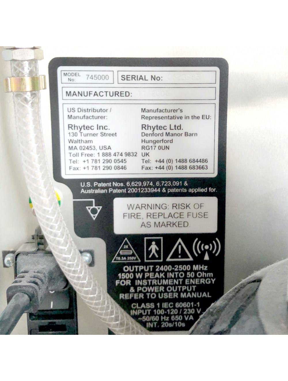 2006 Rhytec Portrait PSR3 Nitrogen Plasma Skin Regeneration 2247 Pulses Remaining Sol International Medical