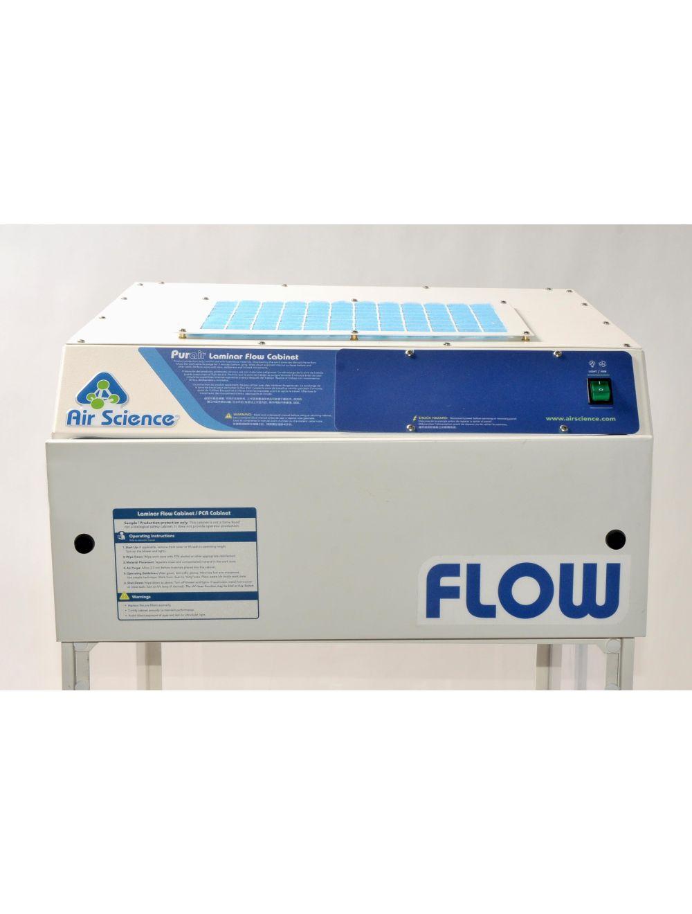 Air Science PURAIR FLOW-24 Laminar Flow Hood Cabinet Particle Filtration Filter Sol International Medical