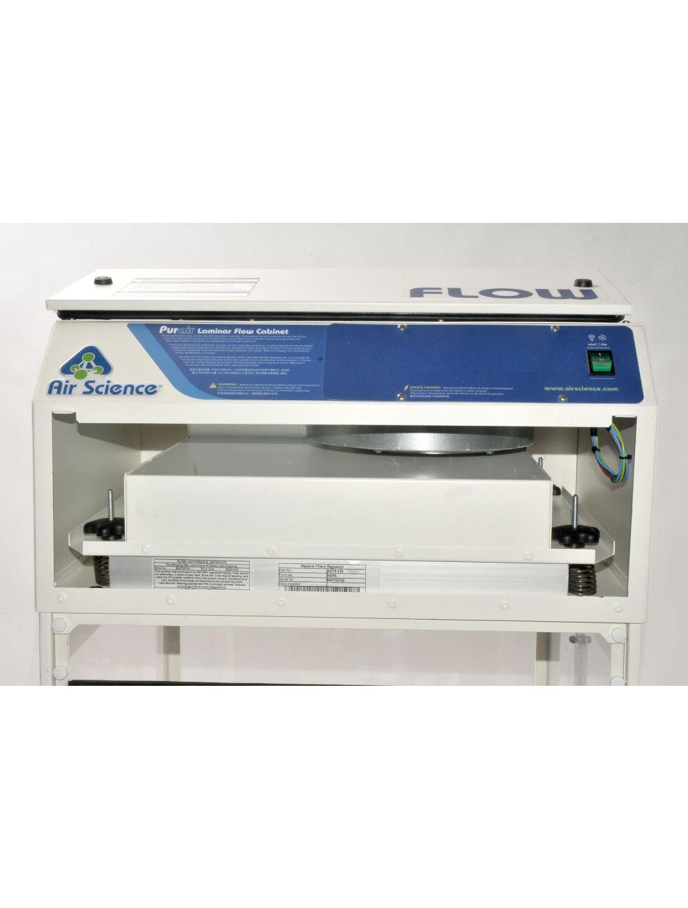 Air Science PURAIR FLOW-24 Laminar Flow Hood Cabinet Particle Filtration Filter Sol International Medical