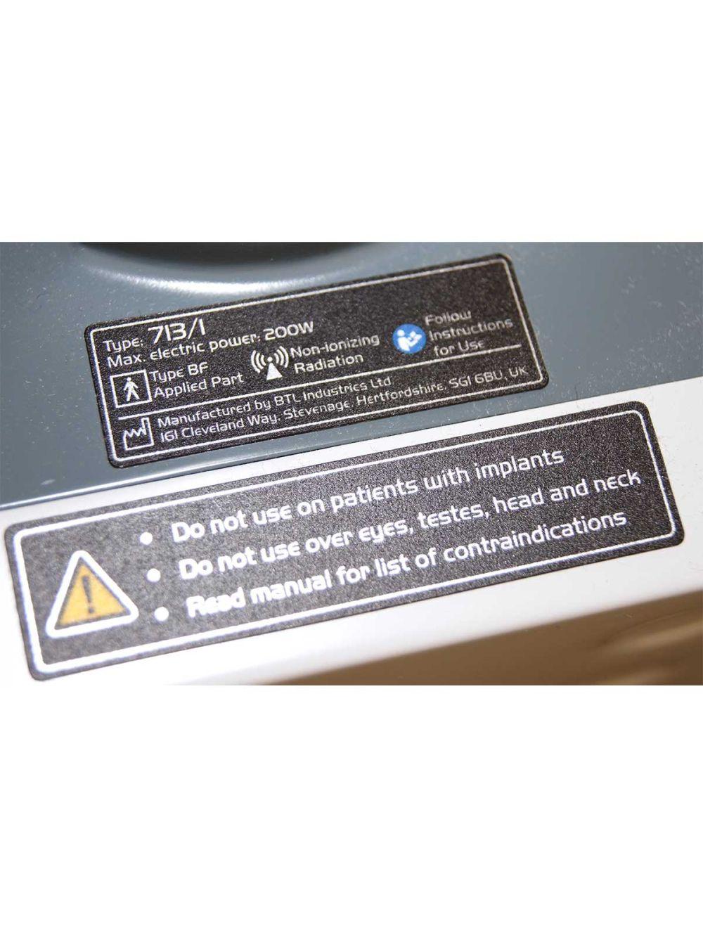 2013 BTL Vanquish ME Large Radio Frequency Contour System Core Fat Removal RF BTL